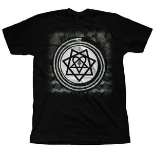 HIM Unisex T-Shirt: Album Symbols (Black) HIM Unisex T-Shirt: Album Symbols (Black)