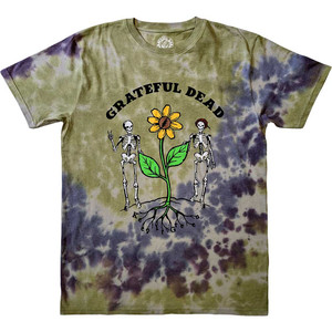 Grateful Dead Unisex T-Shirt: Keep It Green (Grey) (Wash Collection) Grateful Dead Unisex T-Shirt: Keep It Green (Grey) (Wash Collection)