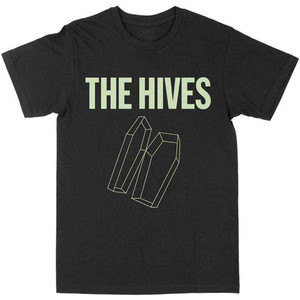 The Hives Unisex T-Shirt: Glow-in-the-Dark Coffin (Black) (Embellished) The Hives Unisex T-Shirt: Glow-in-the-Dark Coffin (Black) (Embellished)