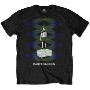 Imagine Dragons Unisex T-Shirt: Zig Zag (Black) Imagine Dragons Unisex T-Shirt: Zig Zag (Black)
