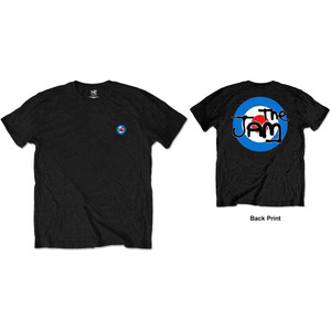 The Jam Unisex Retail Pack T-Shirt: Target Logo (Black) (Back Print) The Jam Unisex Retail Pack T-Shirt: Target Logo (Black) (Back Print)