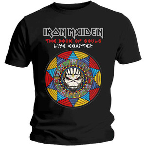 Iron Maiden Unisex T-Shirt: Book of Souls Live Chapter (Black) Iron Maiden Unisex T-Shirt: Book of Souls Live Chapter (Black)