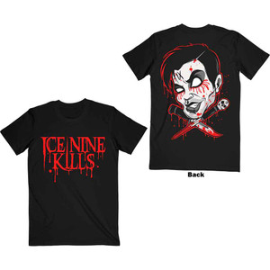 Ice Nine Kills Unisex T-Shirt: Cross Swords (Black) (Back Print) Ice Nine Kills Unisex T-Shirt: Cross Swords (Black) (Back Print)
