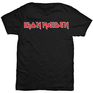 Iron Maiden Unisex T-Shirt: Logo (Black) Iron Maiden Unisex T-Shirt: Logo (Black)