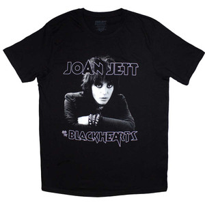 Joan Jett & The Blackhearts Unisex T-Shirt: Photo (Black) Joan Jett & The Blackhearts Unisex T-Shirt: Photo (Black)