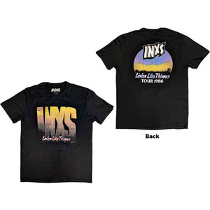 INXS Unisex T-Shirt: Listen Like Thieves Tour (Black) (Back Print) INXS Unisex T-Shirt: Listen Like Thieves Tour (Black) (Back Print)