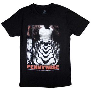 IT Unisex T-Shirt: Pennywise You'll Never Float Too (Black) IT Unisex T-Shirt: Pennywise You'll Never Float Too (Black)