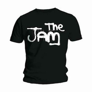 The Jam Unisex T-Shirt: Spray Logo Black (Black) The Jam Unisex T-Shirt: Spray Logo Black (Black)