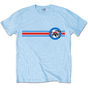 The Jam Unisex T-Shirt: Target Stripe (Light Blue) The Jam Unisex T-Shirt: Target Stripe (Light Blue)