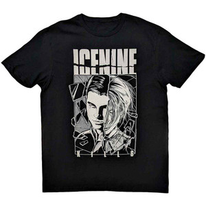 Ice Nine Kills Unisex T-Shirt: Shower Scene Split Face (Black) Ice Nine Kills Unisex T-Shirt: Shower Scene Split Face (Black)