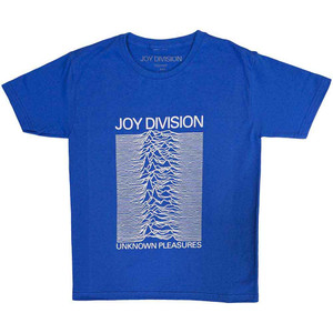 Joy Division Kids T-Shirt: Unknown Pleasures (Blue) Joy Division Kids T-Shirt: Unknown Pleasures (Blue)