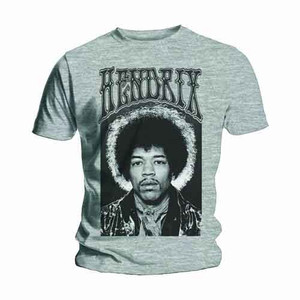 Jimi Hendrix Unisex T-Shirt: Halo (Grey) Jimi Hendrix Unisex T-Shirt: Halo (Grey)