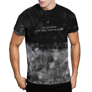 Joy Division Unisex T-Shirt: Tear Us Apart Text (Black) (Wash Collection) Joy Division Unisex T-Shirt: Tear Us Apart Text (Black) (Wash Collection)