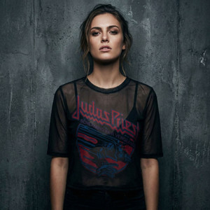 Judas Priest Ladies Mesh Crop Top: Screaming For Vengeance (Black)