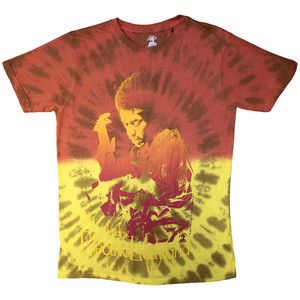 Jimi Hendrix Unisex T-Shirt: Electric Ladyland (Red) (Wash Collection) Jimi Hendrix Unisex T-Shirt: Electric Ladyland (Red) (Wash Collection)