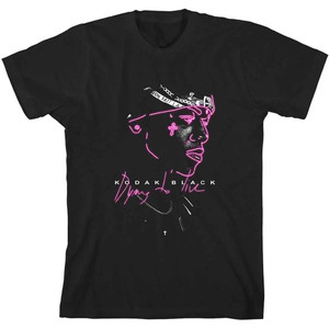 Kodak Black Unisex T-Shirt: Neon Outline (Black) Kodak Black Unisex T-Shirt: Neon Outline (Black)