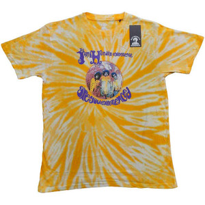 Jimi Hendrix Unisex T-Shirt: Are You Experienced (Yellow) (Wash Collection) Jimi Hendrix Unisex T-Shirt: Are You Experienced (Yellow) (Wash Collection)