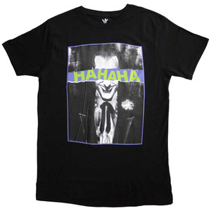 DC Comics Unisex T-Shirt: Joker Hahaha Eyes (Black) DC Comics Unisex T-Shirt: Joker Hahaha Eyes (Black)