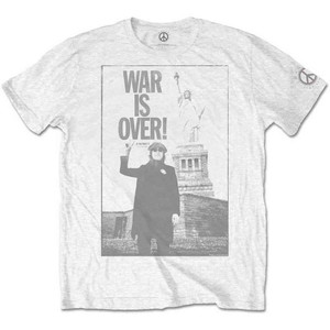 John Lennon Unisex T-Shirt: Liberty (White) John Lennon Unisex T-Shirt: Liberty (White)