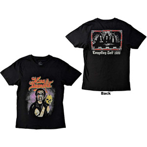 King Diamond Unisex T-Shirt: Conspiracy Tour (Black) (Back Print) King Diamond Unisex T-Shirt: Conspiracy Tour (Black) (Back Print)