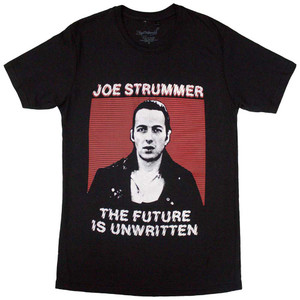 Joe Strummer Unisex T-Shirt: The Future Is Unwritten (Black) Joe Strummer Unisex T-Shirt: The Future Is Unwritten (Black)