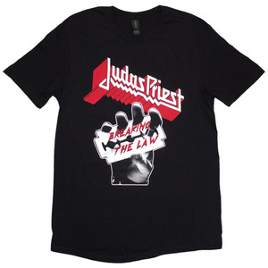 Judas Priest Unisex T-Shirt: Breaking The Law (Black) Judas Priest Unisex T-Shirt: Breaking The Law (Black)
