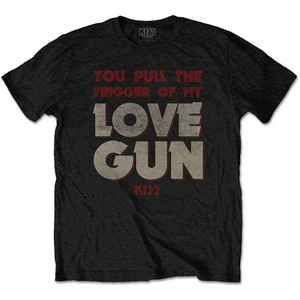KISS Unisex T-Shirt: Pull The Trigger (Black) KISS Unisex T-Shirt: Pull The Trigger (Black)