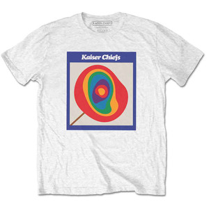 Kaiser Chiefs Unisex T-Shirt: Lollipop (White) Kaiser Chiefs Unisex T-Shirt: Lollipop (White)