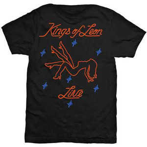 Kings of Leon Unisex T-Shirt: Stripper (Black)