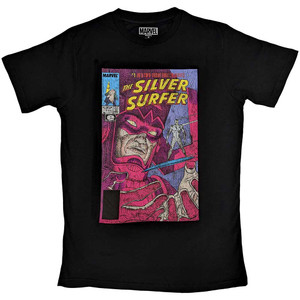 Marvel Comics Unisex T-Shirt: Galactus & Silver Surfer (Black) Marvel Comics Unisex T-Shirt: Galactus & Silver Surfer (Black)