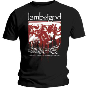 Lamb Of God Unisex T-Shirt: Enough is Enough (Black) Lamb Of God Unisex T-Shirt: Enough is Enough (Black)
