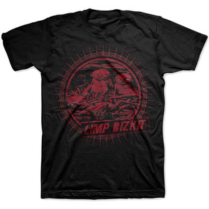 Limp Bizkit Unisex T-Shirt: Radial Cover (Black) Limp Bizkit Unisex T-Shirt: Radial Cover (Black)