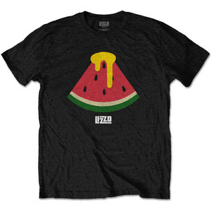 Lizzo Unisex T-Shirt: Watermelon (Black) Lizzo Unisex T-Shirt: Watermelon (Black)