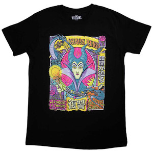 Maleficent Unisex T-Shirt: Sleeping Beauty Let Chaos Reign (Black) Maleficent Unisex T-Shirt: Sleeping Beauty Let Chaos Reign (Black)