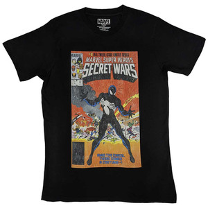 Marvel Comics Unisex T-Shirt: Spiderman Secret Wars Vintage (Black) Marvel Comics Unisex T-Shirt: Spiderman Secret Wars Vintage (Black)