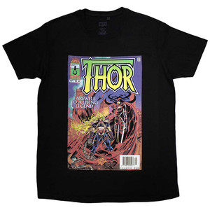 Marvel Comics Unisex T-Shirt: Thor Living Legend Comic Cover (Black) Marvel Comics Unisex T-Shirt: Thor Living Legend Comic Cover (Black)