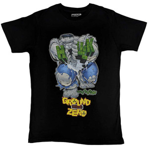 Marvel Comics Unisex T-Shirt: Hulk Ground Zero (Black) Marvel Comics Unisex T-Shirt: Hulk Ground Zero (Black)