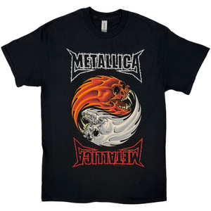 Metallica Unisex T-Shirt: Yin Yang (Black) Metallica Unisex T-Shirt: Yin Yang (Black)