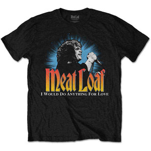 Meat Loaf Unisex T-Shirt: Live (Black) Meat Loaf Unisex T-Shirt: Live (Black)