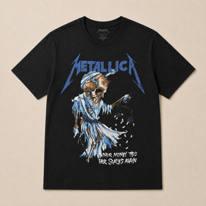 Metallica Unisex T-Shirt: Doris (Black) (Back Print)