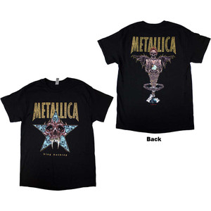 Metallica Unisex T-Shirt: King Nothing (Black) (Back Print) Metallica Unisex T-Shirt: King Nothing (Black) (Back Print)