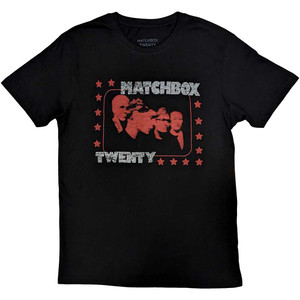 Matchbox Twenty Unisex T-Shirt: Blur (Black) Matchbox Twenty Unisex T-Shirt: Blur (Black)