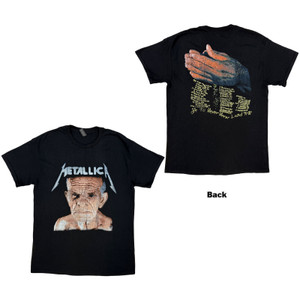 Metallica Unisex T-Shirt: Neverland (Black) (Back Print) Metallica Unisex T-Shirt: Neverland (Black) (Back Print)