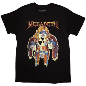 Megadeth Unisex T-Shirt: Nuclear Glowheads (Black) Megadeth Unisex T-Shirt: Nuclear Glowheads (Black)