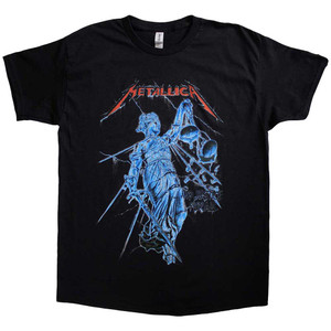 Metallica Unisex T-Shirt: Blue Justice (Black) Metallica Unisex T-Shirt: Blue Justice (Black)