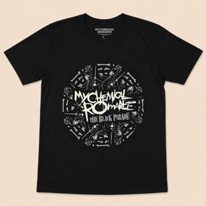 My Chemical Romance Unisex T-Shirt: Circle March (Black)