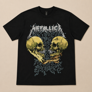 Metallica Unisex T-Shirt: Sad But True (Black) (Back Print)