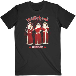 Motorhead Unisex T-Shirt: Ace Of Spades Christmas (Black) Motorhead Unisex T-Shirt: Ace Of Spades Christmas (Black)
