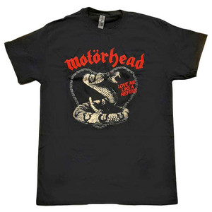 Motorhead Unisex T-Shirt: Love Me Like A Reptile (Black) Motorhead Unisex T-Shirt: Love Me Like A Reptile (Black)