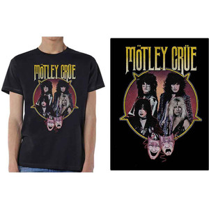 Motley Crue Unisex T-Shirt: Theatre Pentagram (Black) Motley Crue Unisex T-Shirt: Theatre Pentagram (Black)